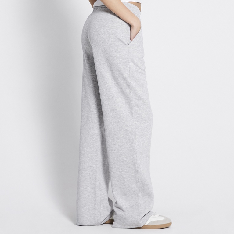Straight sweatpants "Vera" Grey Melange